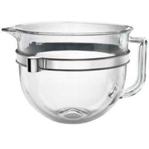 Glass mixing bowl for kitchenaid mixer discount