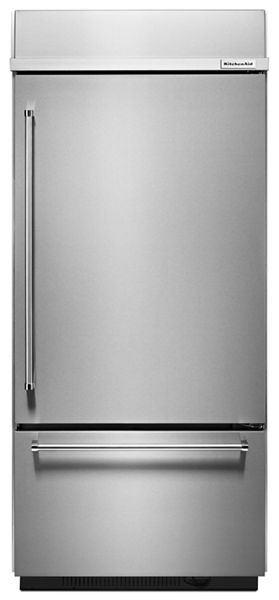 KitchenAid Bottom Mount Fridge (KBBR306ESS) - Stainless Steel KitchenAid Bottom Mount Fridge (KBBR306ESS) - Stainless Steel