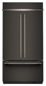 24.2 Cu. Ft. 42" Built-In French Door Bottom Mount Refrigerator with Platinum Interior