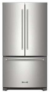 20 cu. ft. 36-Inch Width Counter-Depth French Door Refrigerator with Interior Dispense