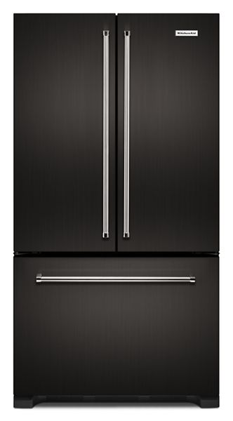 KitchenAid French Door Fridge (KRFC302EBS) - Black Stainless Steel with PrintShield™ Finish KitchenAid French Door Fridge (KRFC302EBS) - Black Stainless Steel with PrintShield™ Finish