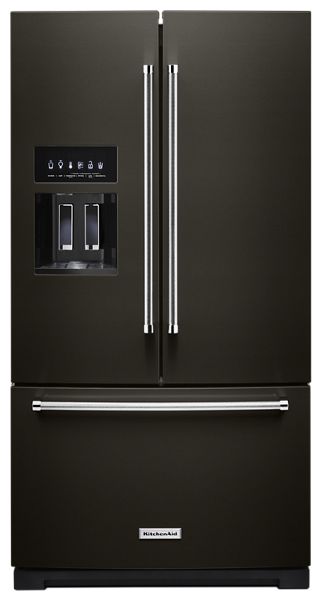 KitchenAid French Door Fridge (KRFF577KBS) - Black Stainless KitchenAid French Door Fridge (KRFF577KBS) - Black Stainless