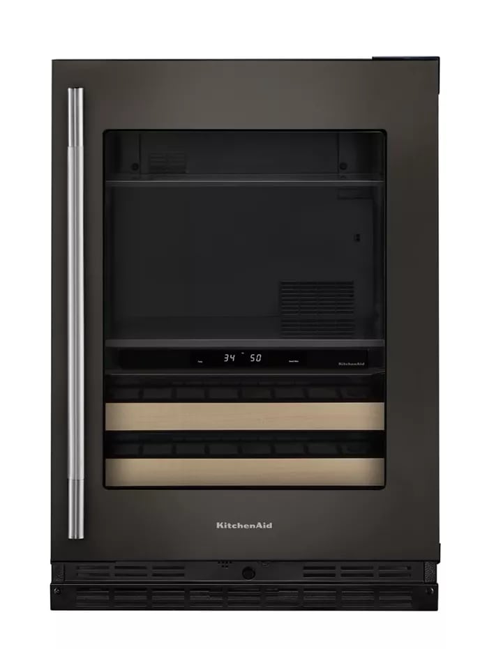 4.8 Cu. Ft. 24-Inch Beverage Center with Right Door Swing and 14
