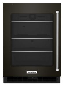 KitchenAid Undercounter Refrigerator (KURL314KBS) - Black Stainless Steel with PrintShield™ Finish
