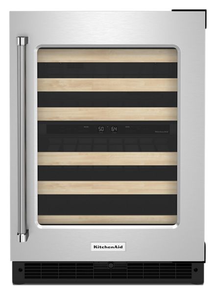 KitchenAid Wine Cellar (KUWR214KSB) - Stainless Steel KitchenAid Wine Cellar (KUWR214KSB) - Stainless Steel