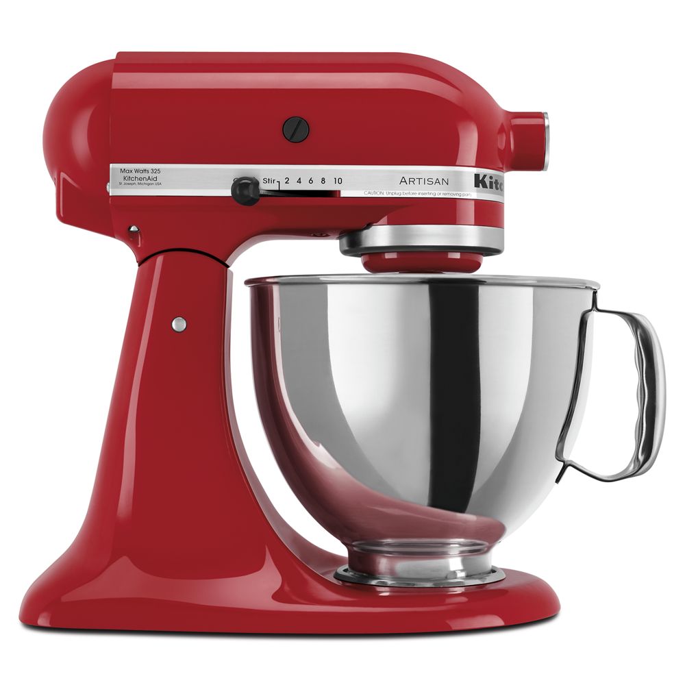 Value Bundle Artisan® Series 5 Quart Tilt-Head Stand Mixer with additional 3 Quart bowl