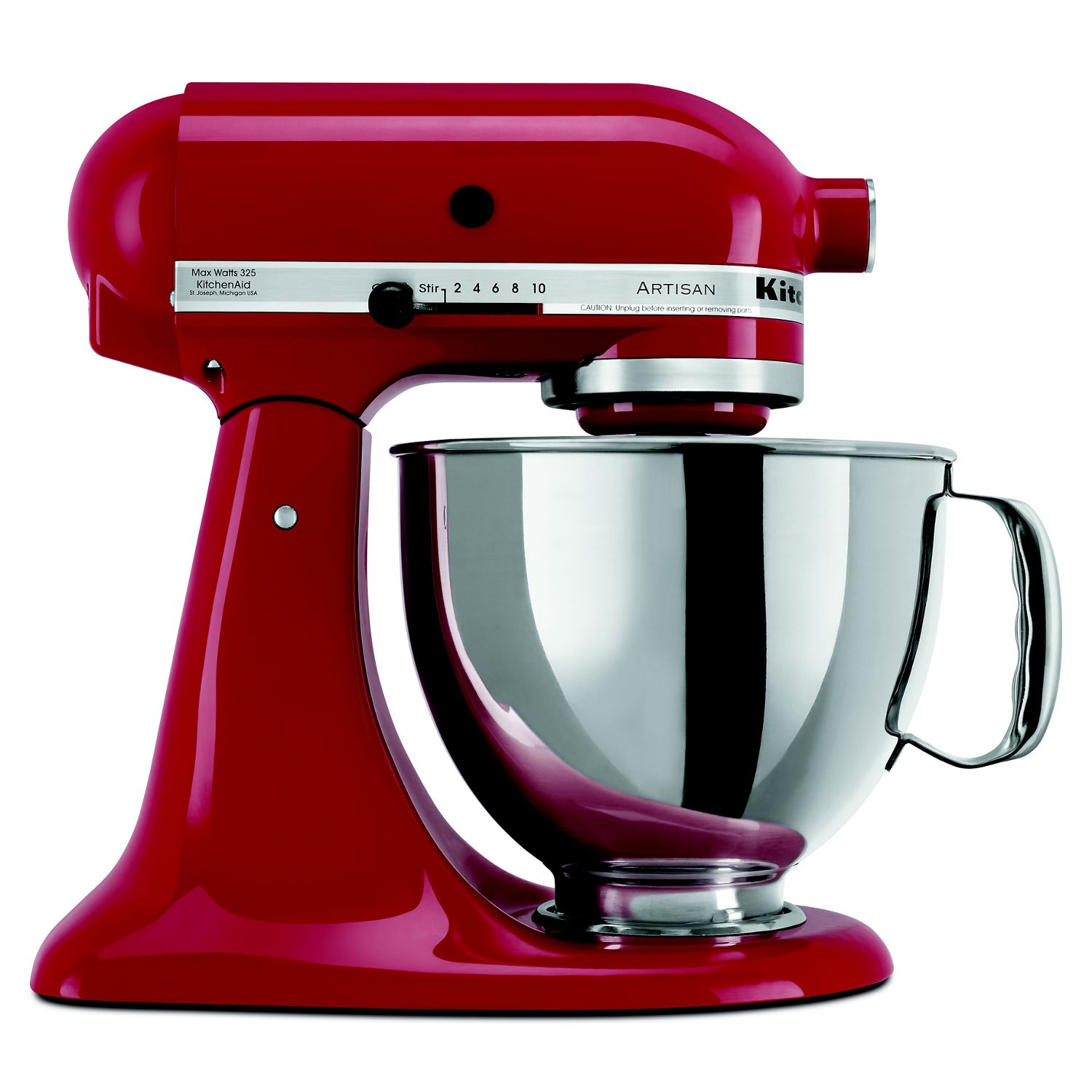 KitchenAid® Value Bundle Artisan® Series 5 Quart Tilt-Head Stand Mixer w/ Additional 3 Bowl in Red, KSM150TBER