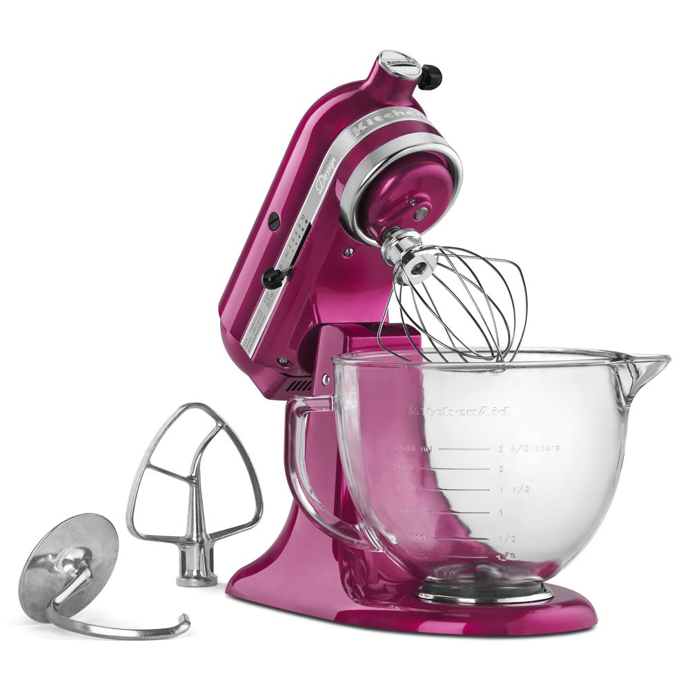 Artisan® Design Series 5 Quart Tilt-Head Stand Mixer with Glass Bowl