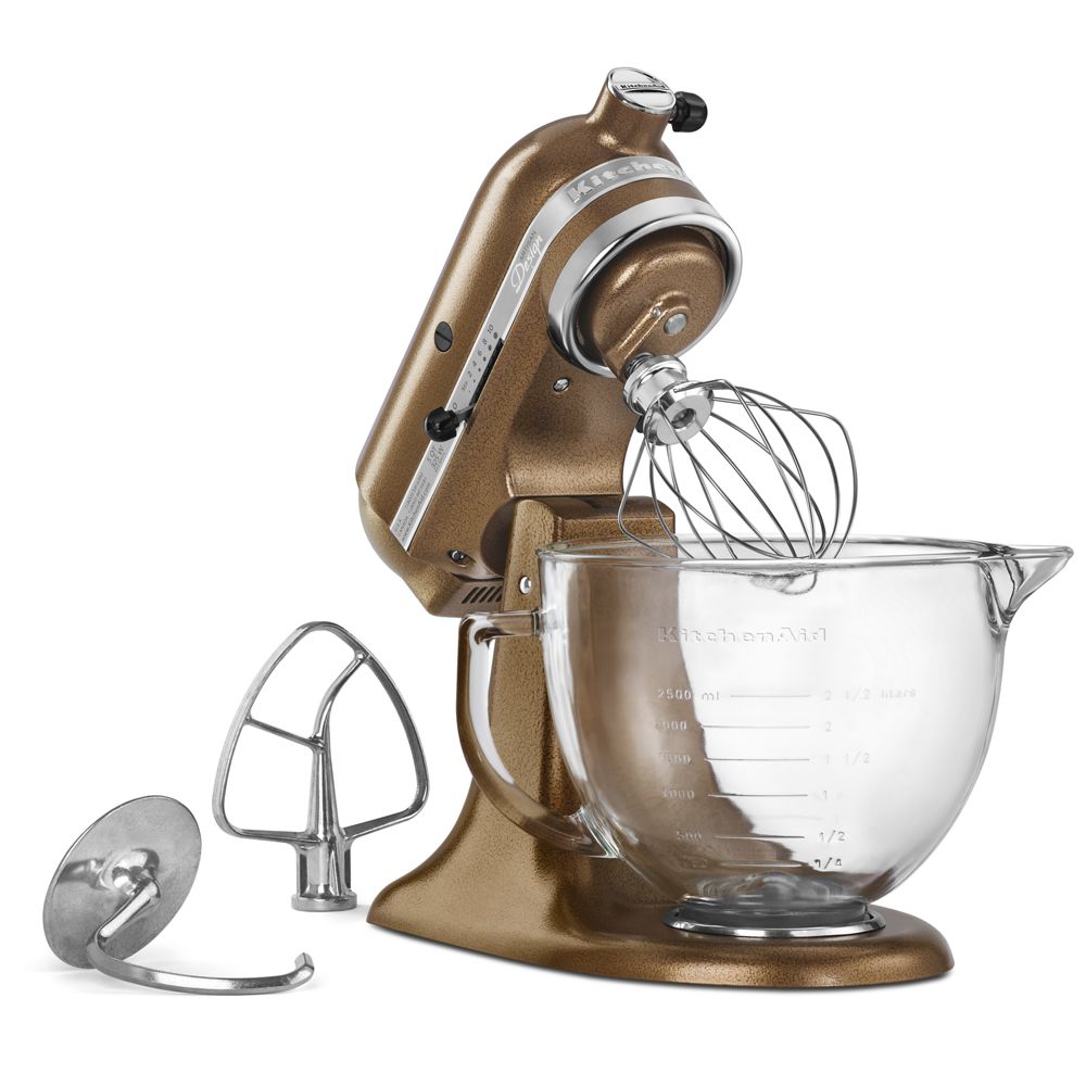 Artisan® Design Series 5 Quart Tilt-Head Stand Mixer with Glass Bowl
