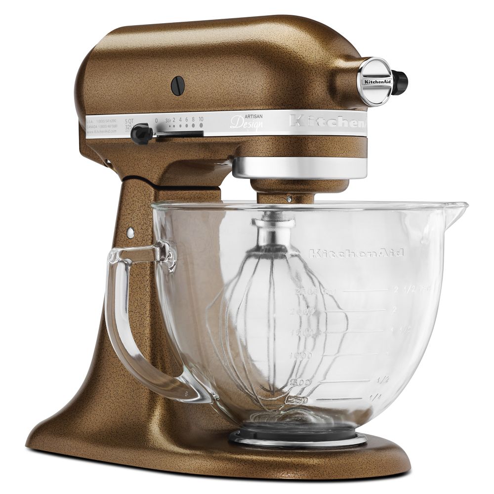 Artisan® Design Series 5 Quart Tilt-Head Stand Mixer with Glass Bowl