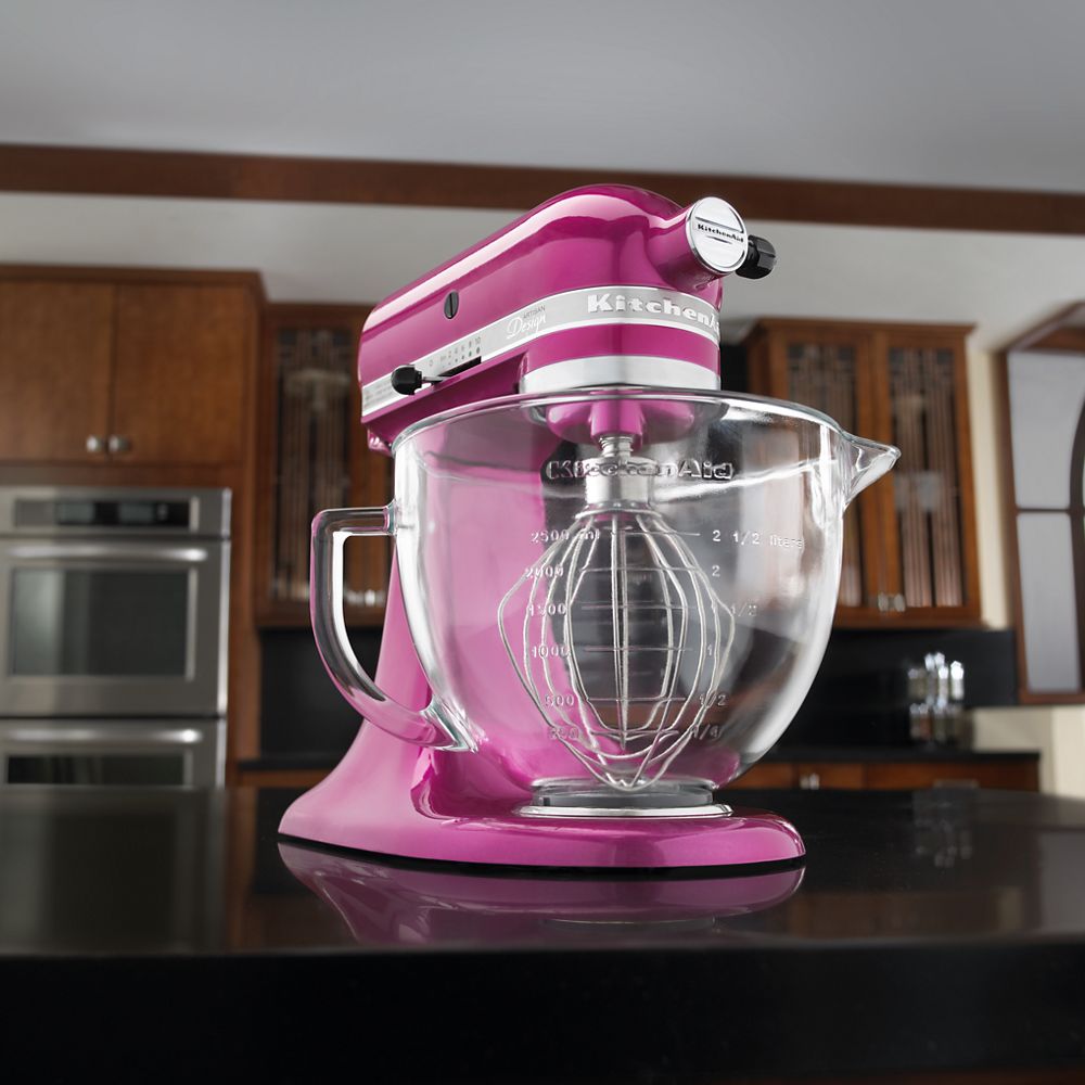 Artisan® Design Series 5 Quart Tilt-Head Stand Mixer with Glass Bowl