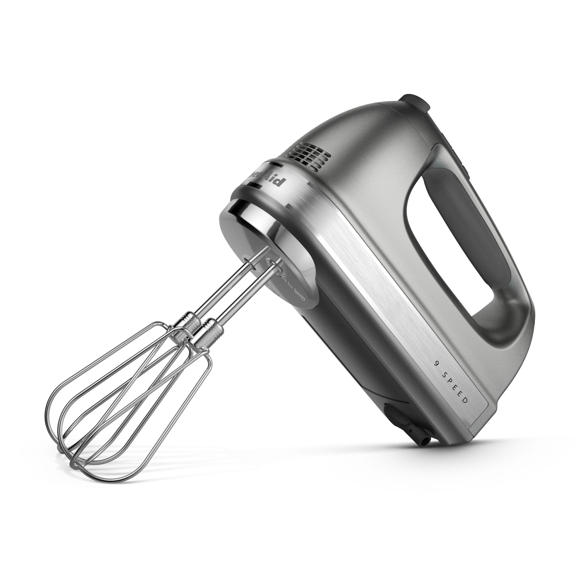 9-Speed Hand Mixer - Contour Silver