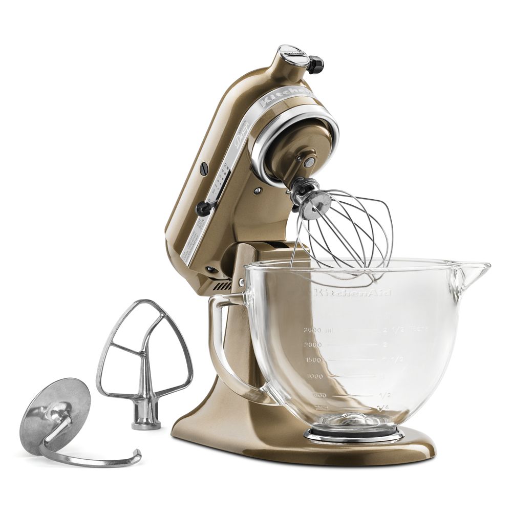 Artisan® Design Series 5 Quart Tilt-Head Stand Mixer with Glass Bowl