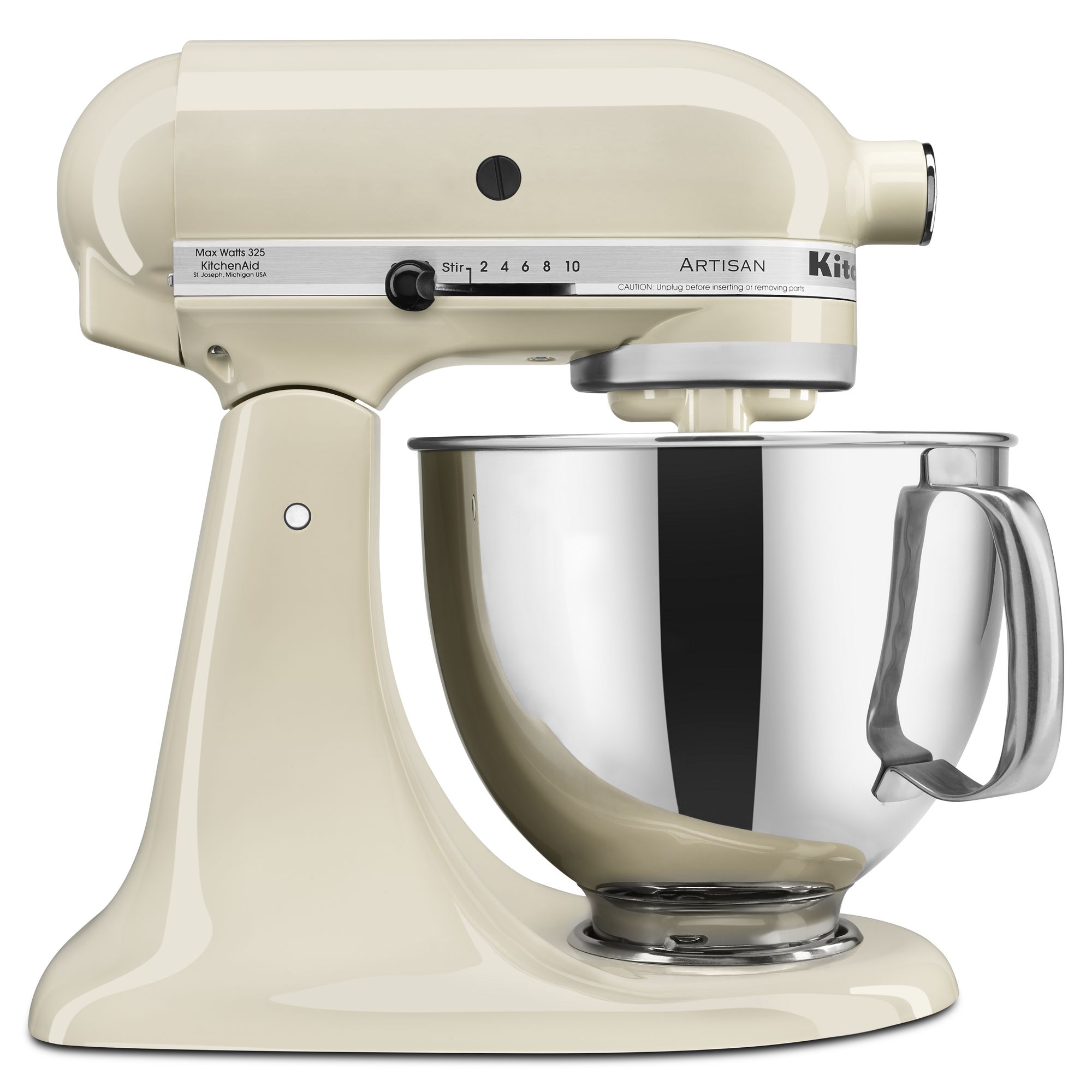 Artisan® Series 5 Quart Tilt-Head Stand Mixer - Almond Cream