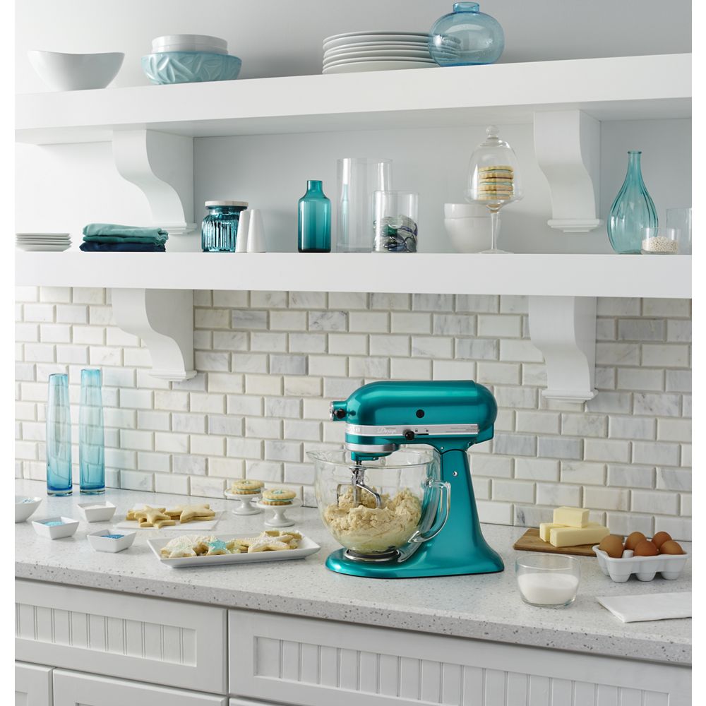 Artisan® Design Series 5 Quart Tilt-Head Stand Mixer with Glass Bowl
