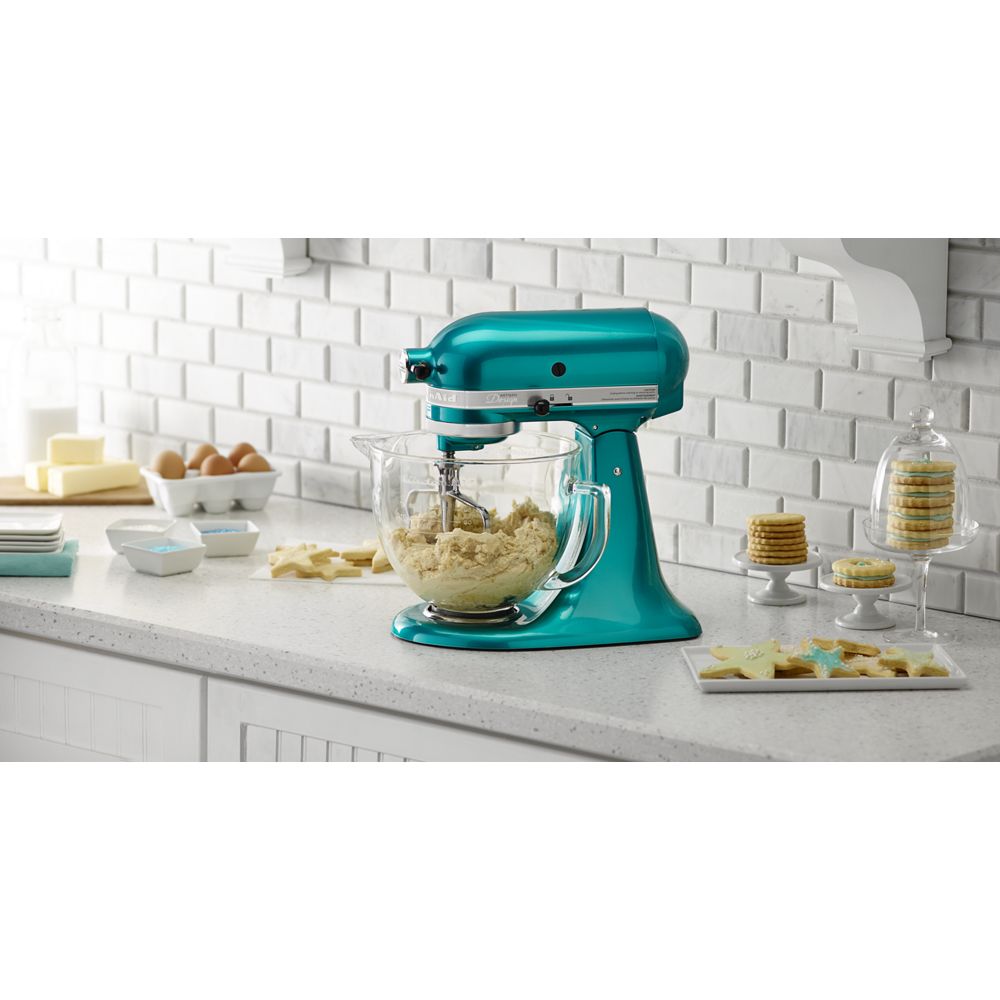 Artisan® Design Series 5 Quart Tilt-Head Stand Mixer with Glass Bowl