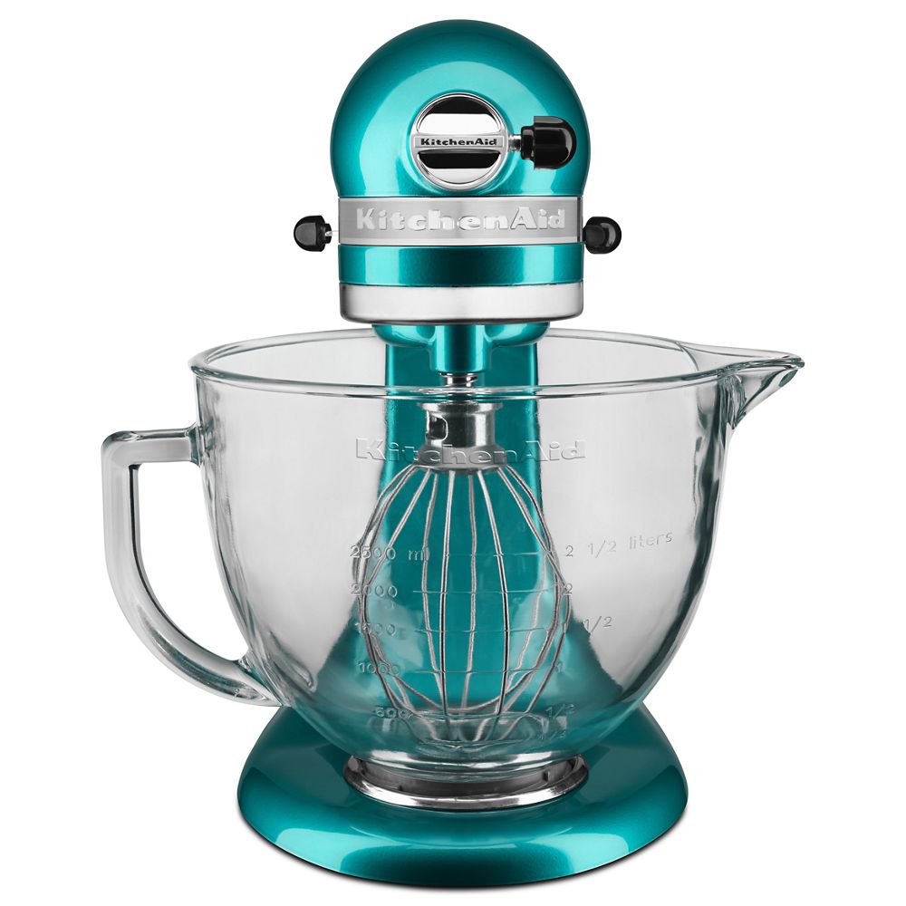 Artisan® Design Series 5 Quart Tilt-Head Stand Mixer with Glass Bowl