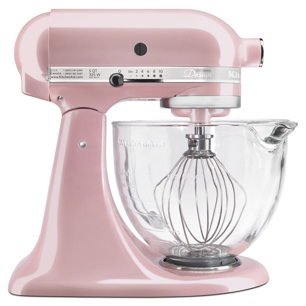 Artisan® Design Series 5 Quart Tilt-Head Stand Mixer with Glass Bowl