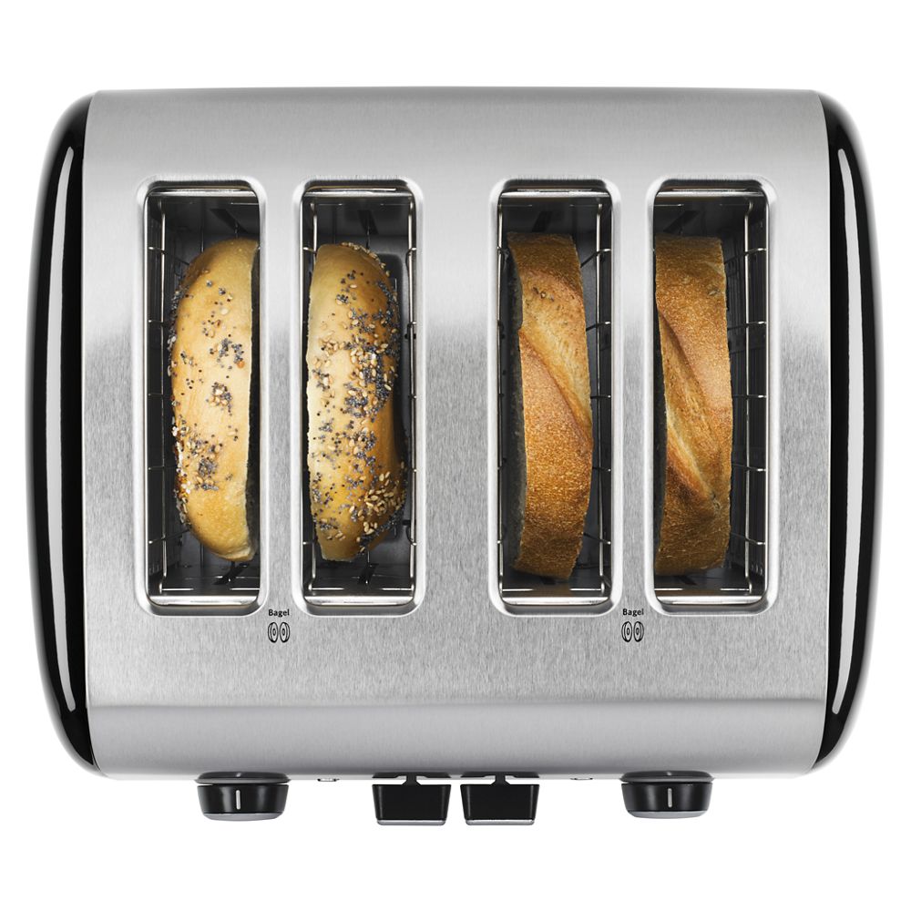 4-Slice Toaster with Manual High-Lift Lever