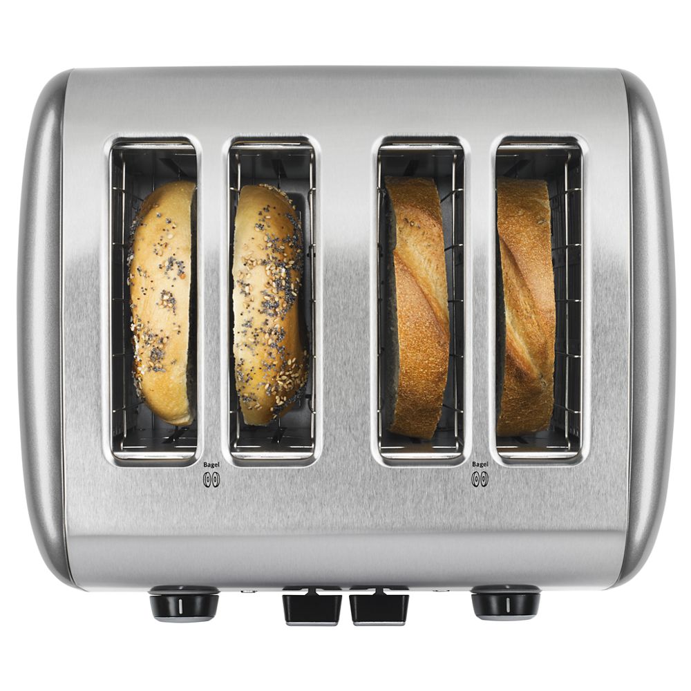 4-Slice Toaster with Manual High-Lift Lever