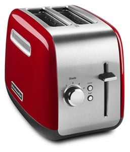 Refurbished 2-Slice Toaster with manual lift lever