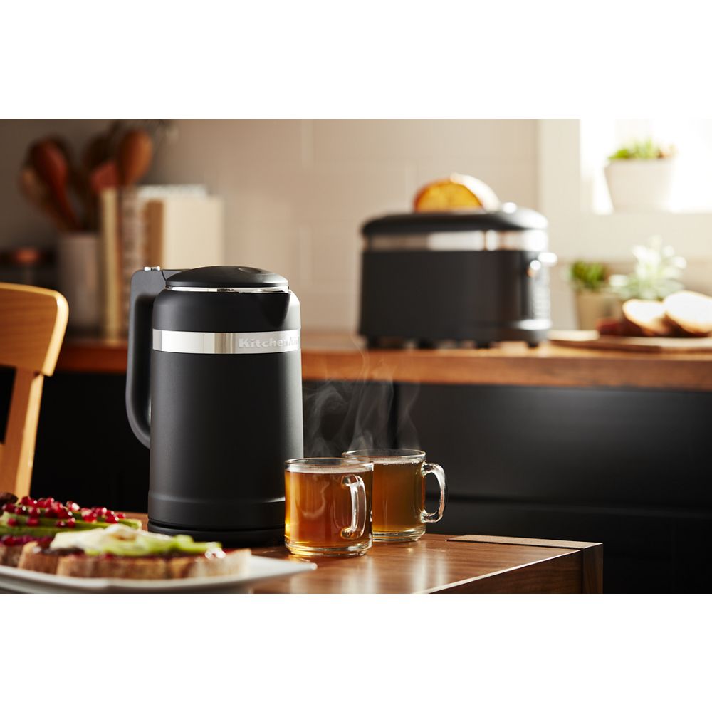1.5 Liter Electric Kettle with dual-wall insulation