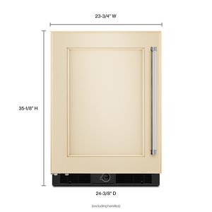 24" Panel Ready Undercounter Refrigerator Panel Ready KURL104EPA