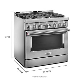 Kitchenaid 6 sales burner gas stove