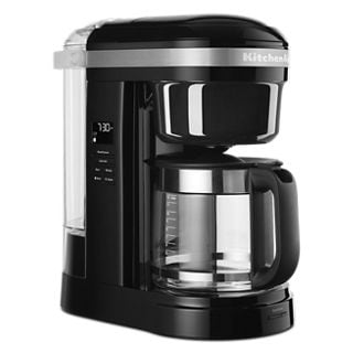 KitchenAid® 12 Cup Drip Coffee Maker w/ Spiral Showerhead in Black, KCM1208OB