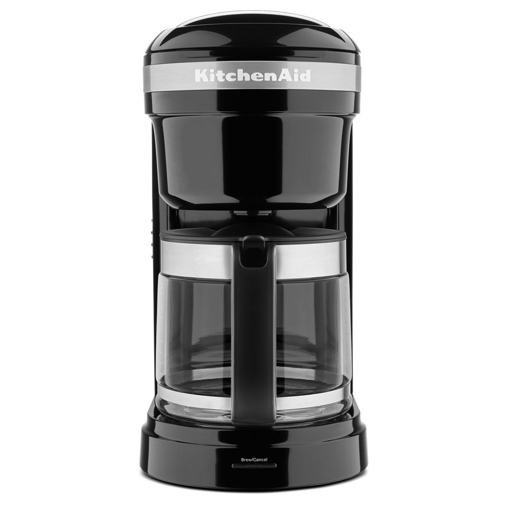 12 Cup Drip Coffee Maker with Spiral Showerhead