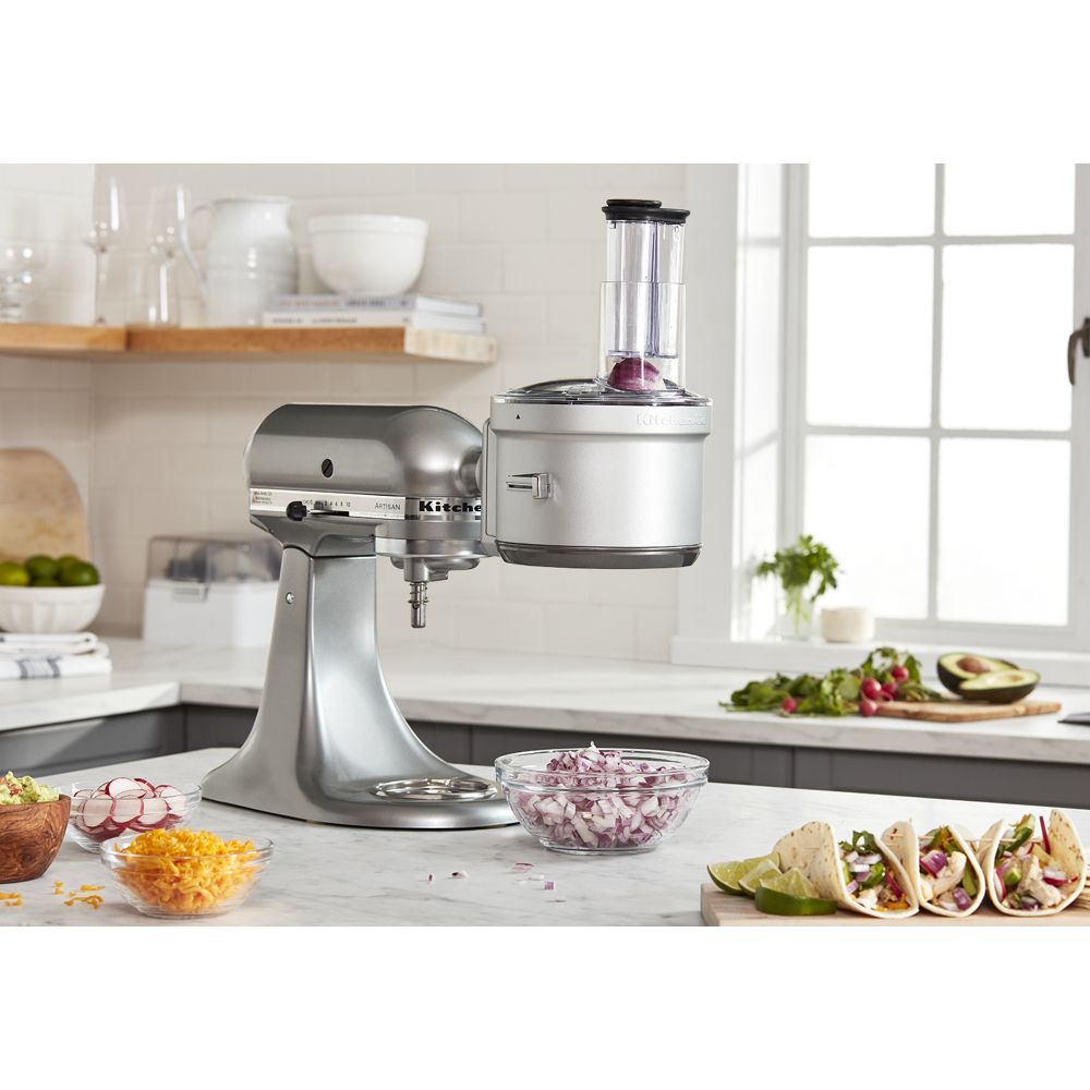 Food Processor with Commercial Style Dicing Kit