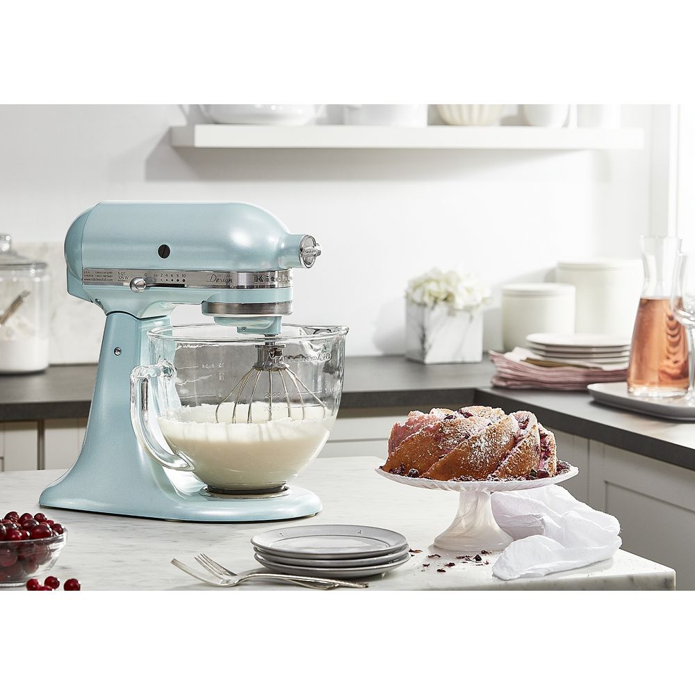 Artisan® Design Series 5 Quart Tilt-Head Stand Mixer with Glass Bowl