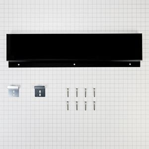Slidein Range Backsplash Black W10655449 KitchenAid