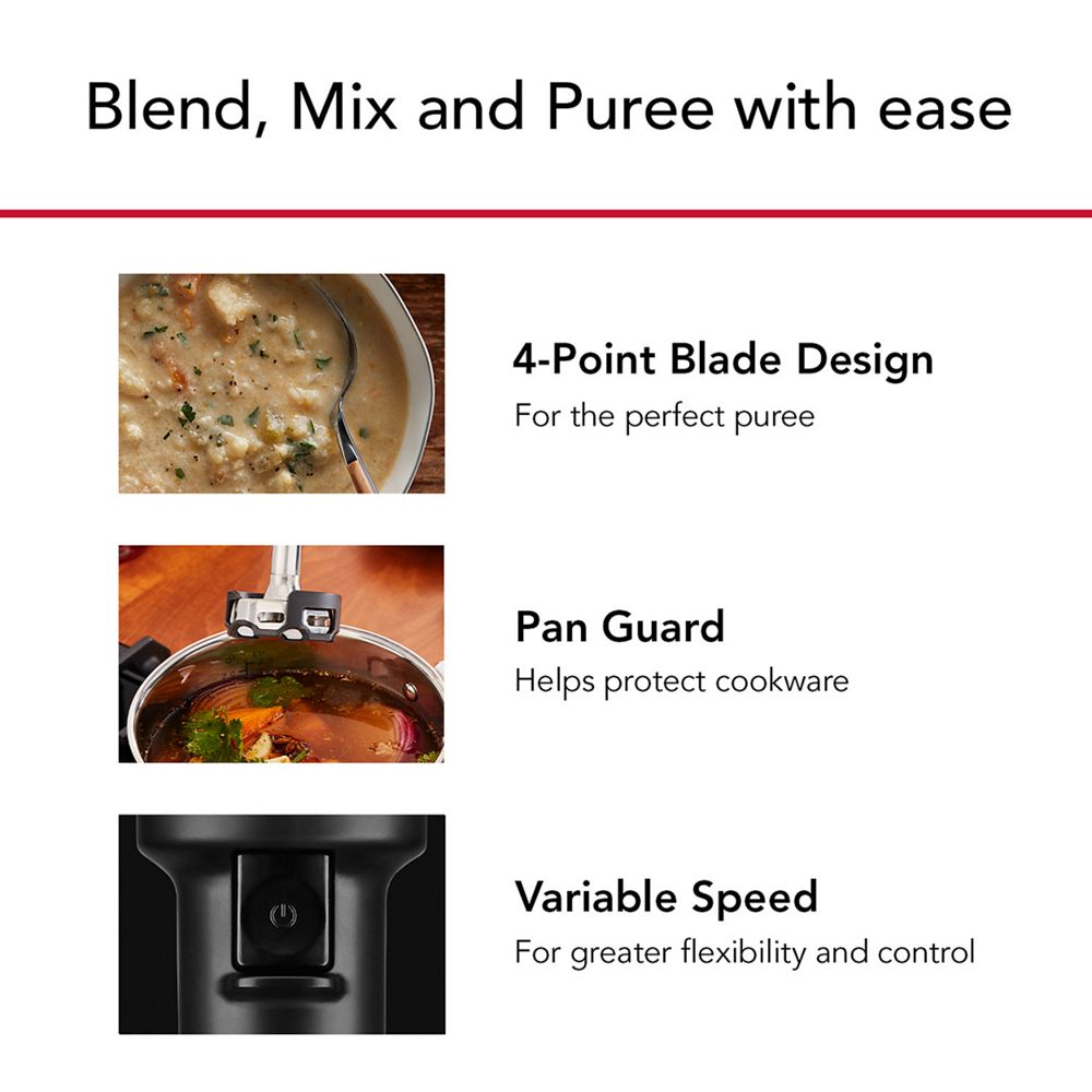 Cordless Variable Speed Hand Blender