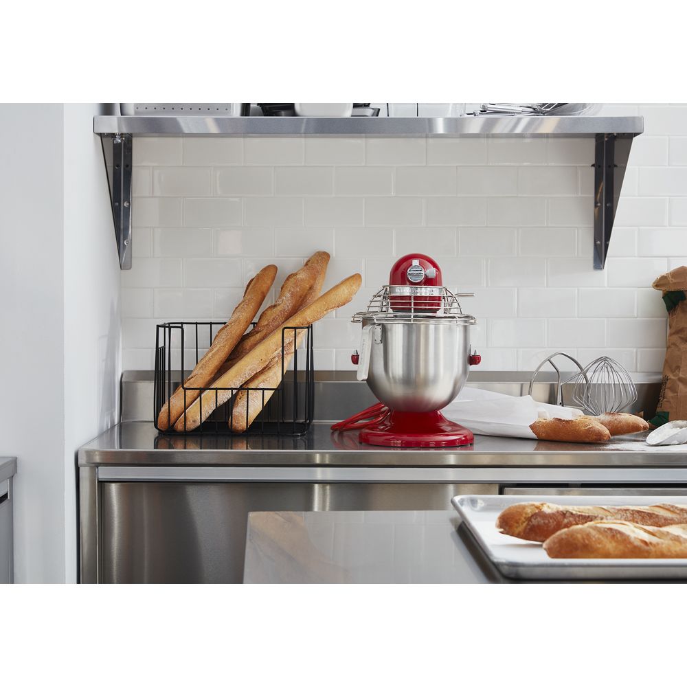 NSF Certified® Commercial Series 8 Quart Bowl-Lift Stand Mixer with Stainless Steel Bowl Guard