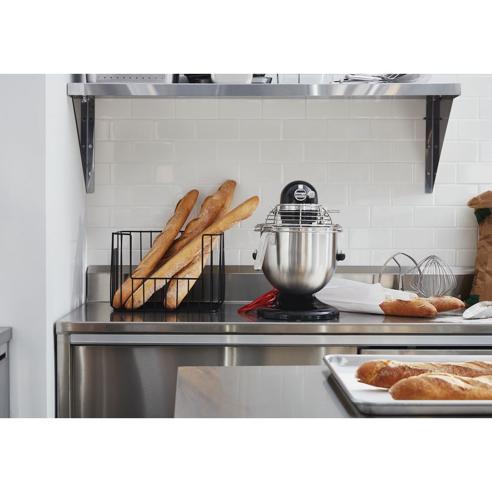 NSF Certified® Commercial Series 8 Quart Bowl-Lift Stand Mixer with Stainless Steel Bowl Guard