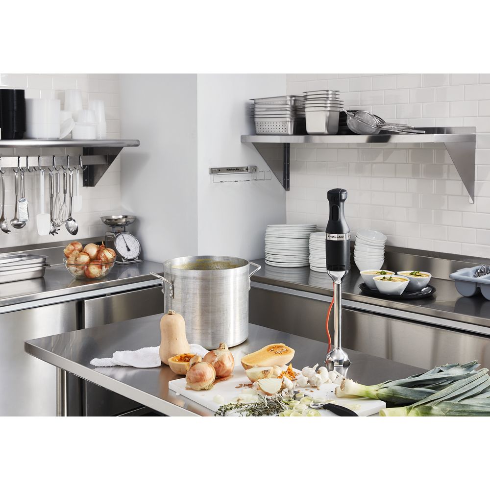 300 Series NSF® Certified Commercial Immersion Blender with 12" Blending Arm
