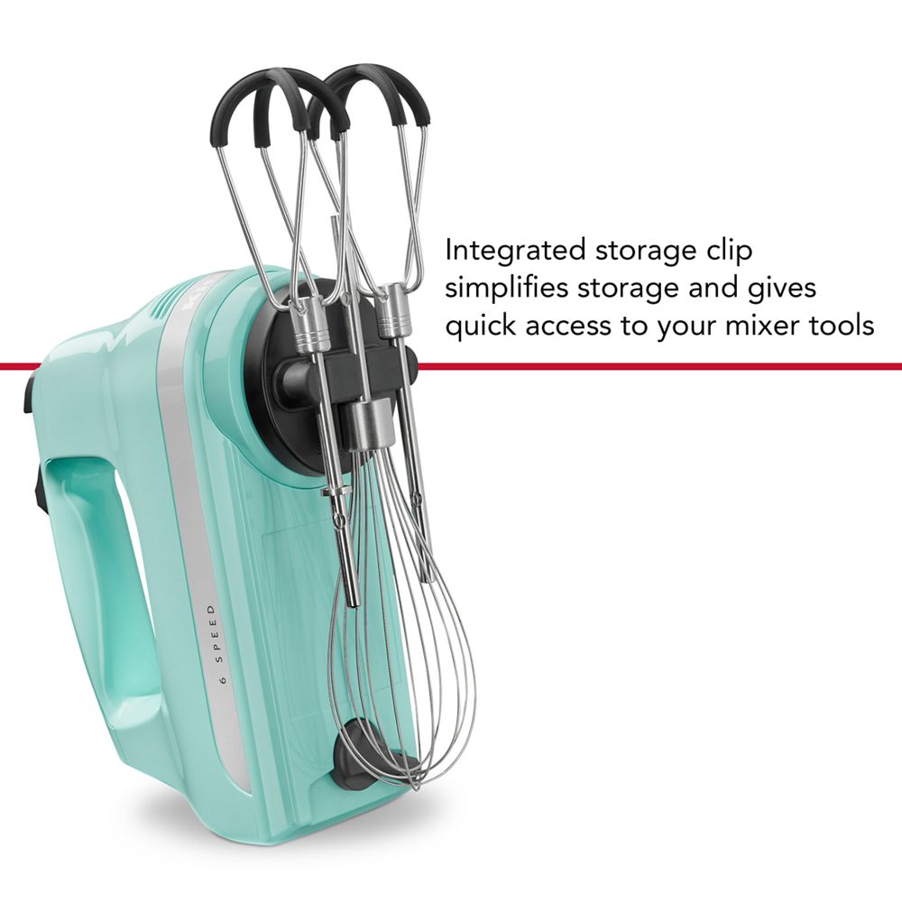 6 Speed Hand Mixer with Flex Edge Beaters