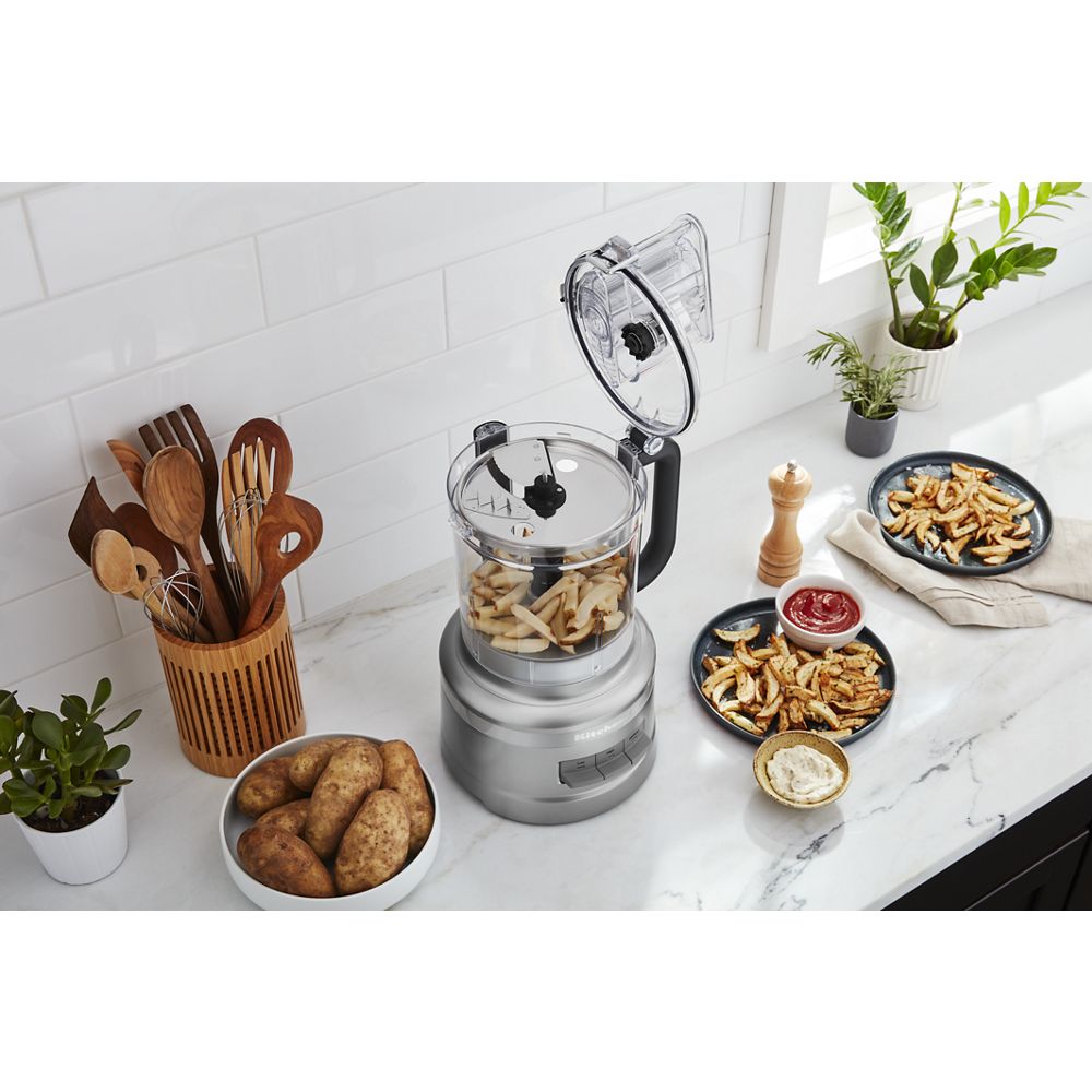 13-Cup Food Processor with French Fry Disc and Dicing Kit