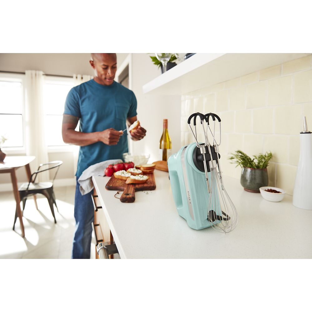 6 Speed Hand Mixer with Flex Edge Beaters