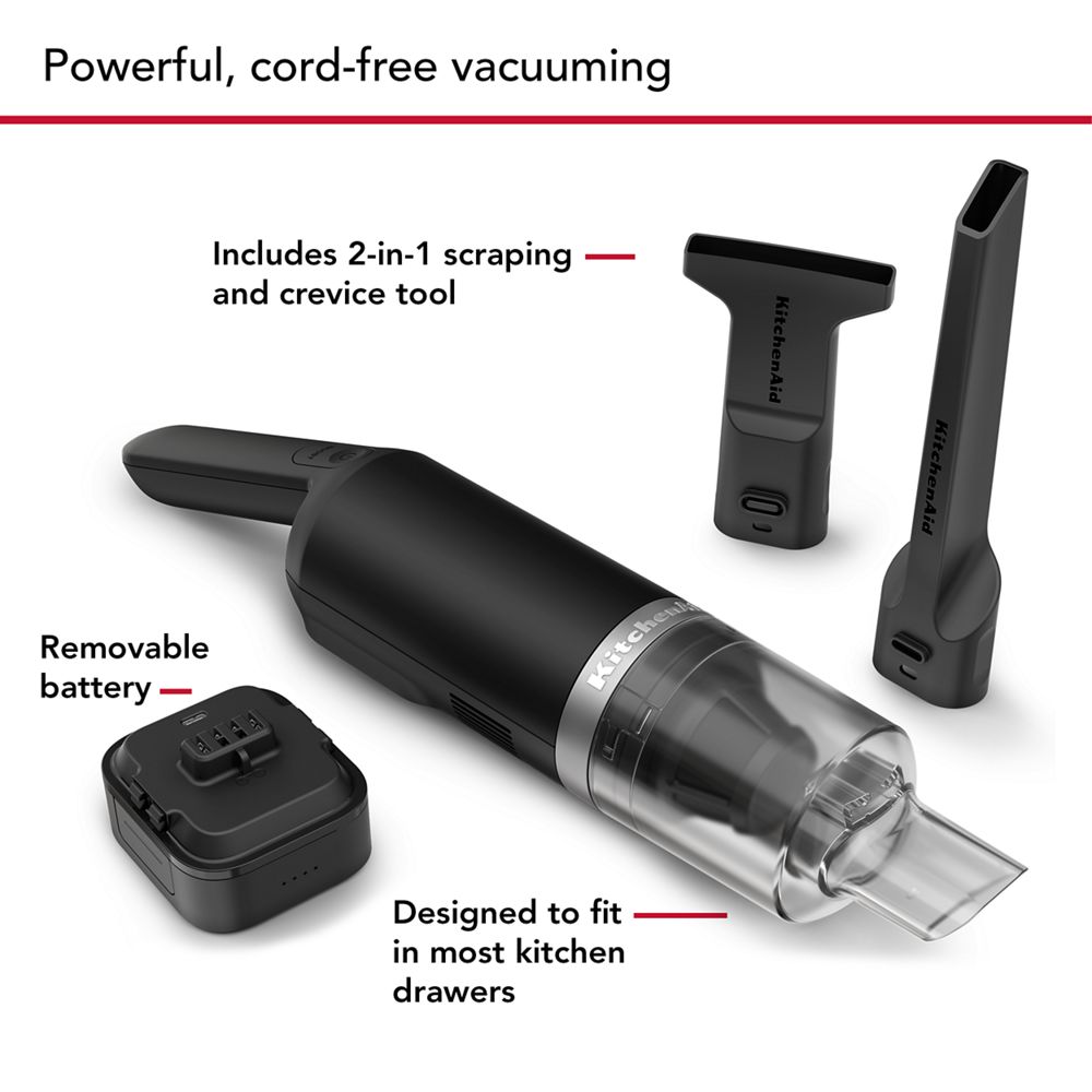 KitchenAid Go™ Cordless Kitchen Vacuum - battery included