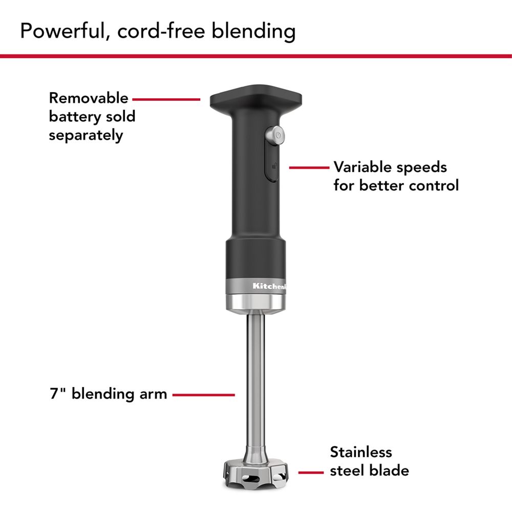 KitchenAid Go™ Cordless Hand Blender - battery sold separately