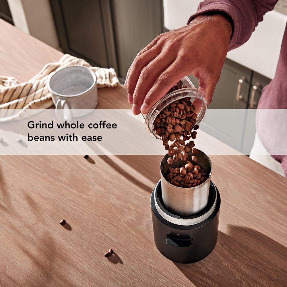 KitchenAid Go™ Cordless Blade Coffee Grinder - battery included