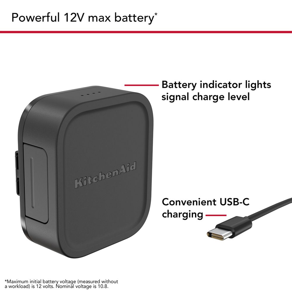 KitchenAid Go™ Cordless 12V MAX Lithium Ion Battery