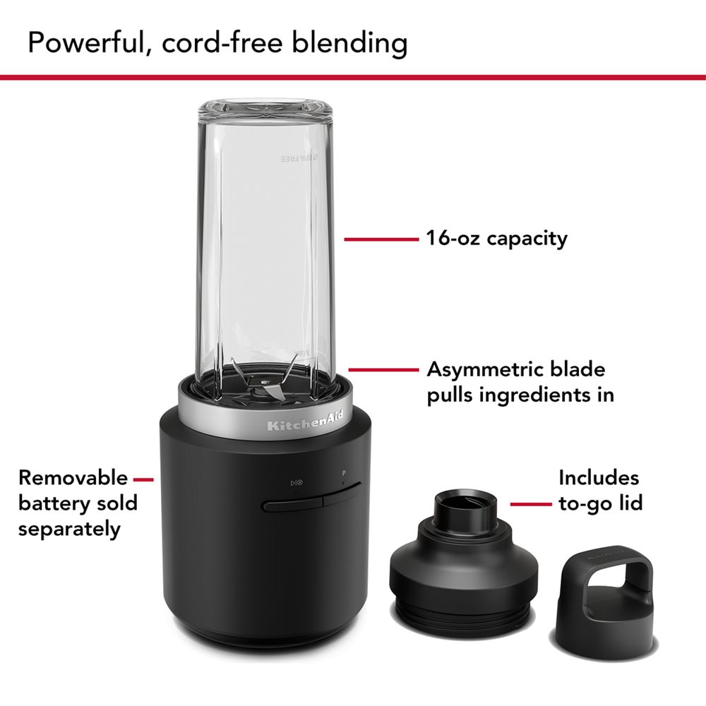 KitchenAid Go™ Cordless Personal Blender - battery sold separately