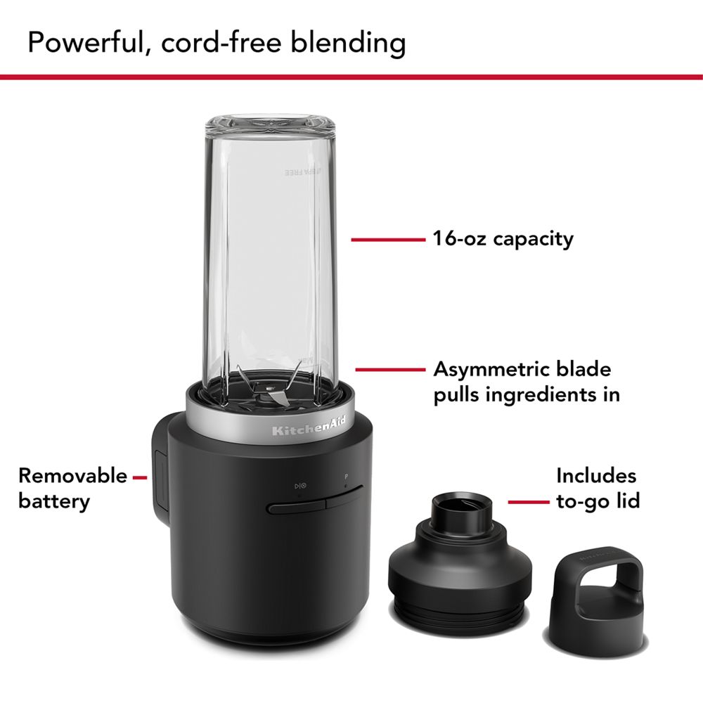 KitchenAid Go™ Cordless Personal Blender - battery included