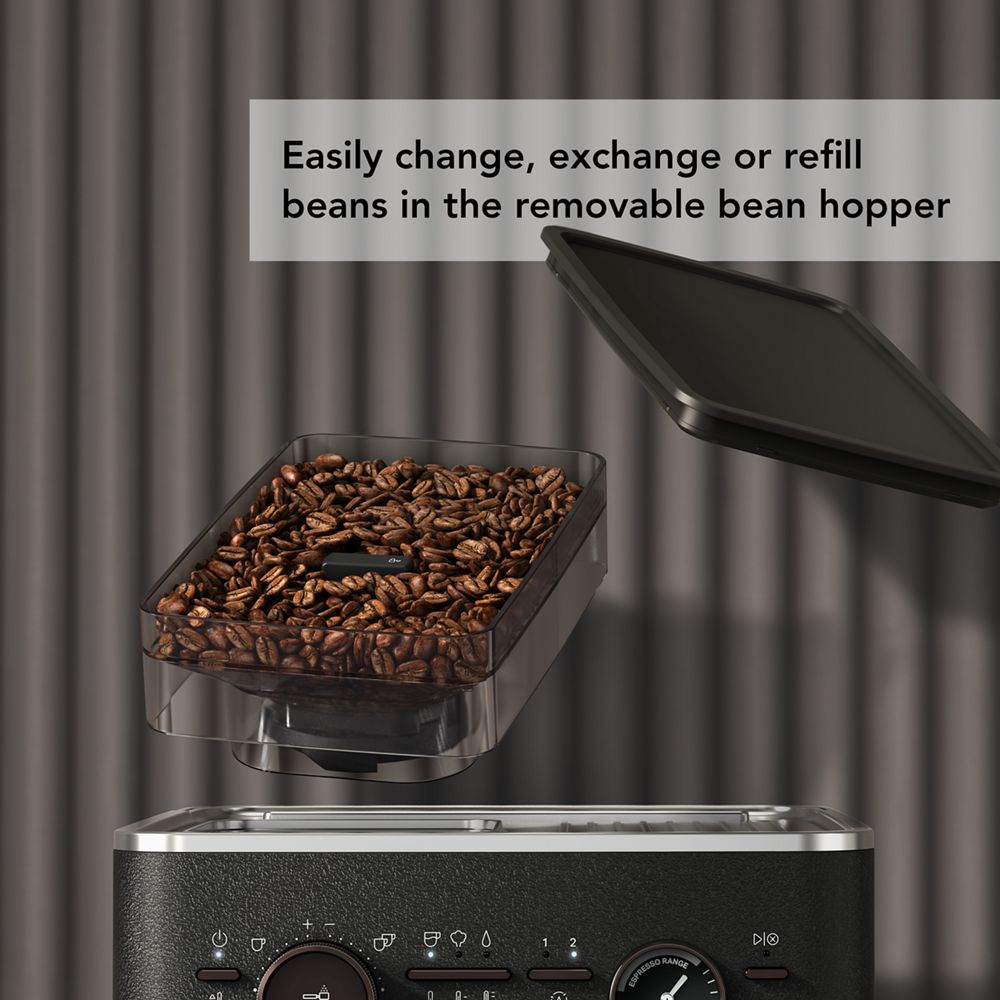 8 Oz. Removable Bean Hopper with lid for KitchenAid® Semi Automatic Espresso Machines - KES6551