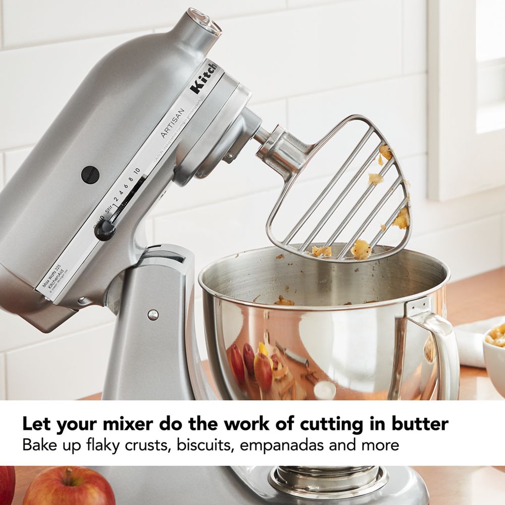 Stainless Steel Pastry Beater for KitchenAid® Tilt Head Stand Mixers