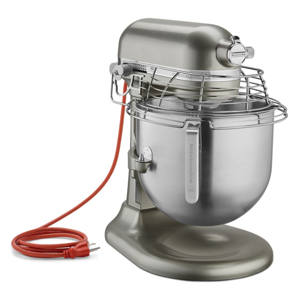 NSF Certified® Commercial Series 8 Quart Bowl-Lift Stand Mixer with Stainless Steel Bowl Guard