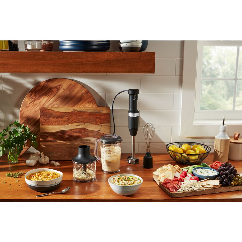 Variable Speed Corded Hand Blender with Accessories